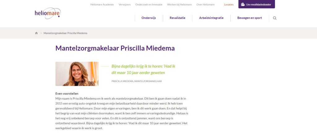 Miedema Mantelzorgmakelaar